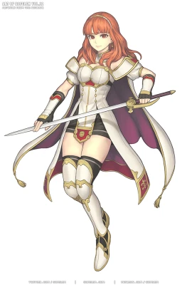 Celica - Fire Emblem Echoes: Shadows of Valentia