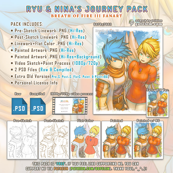 Ryu & Nina's Journey [Breath of Fire 3]