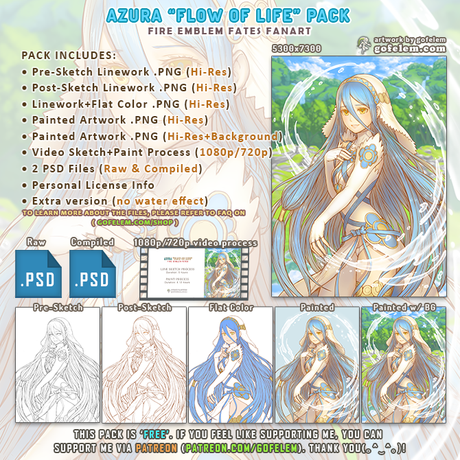 Azura - Video Art Pack - Cover