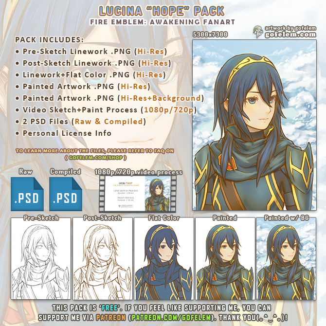 Lucina - Video Art Pack - Cover