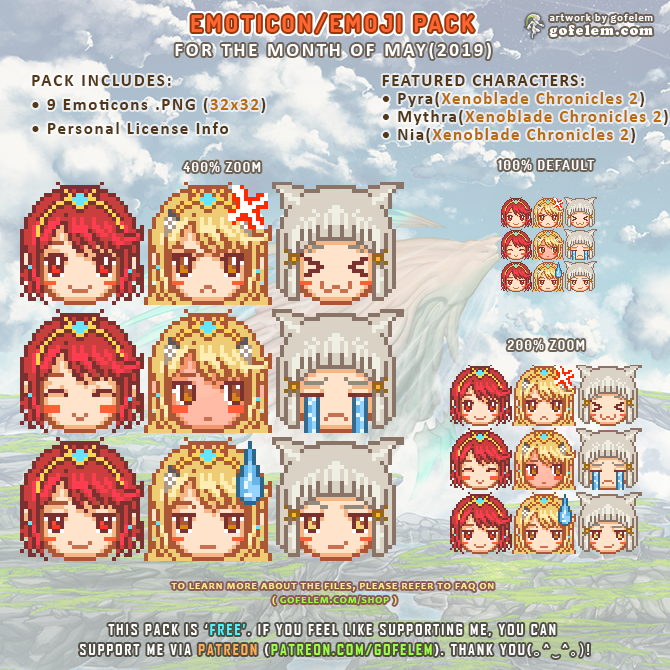 Xenoblade Chronicles 2-A Emoji