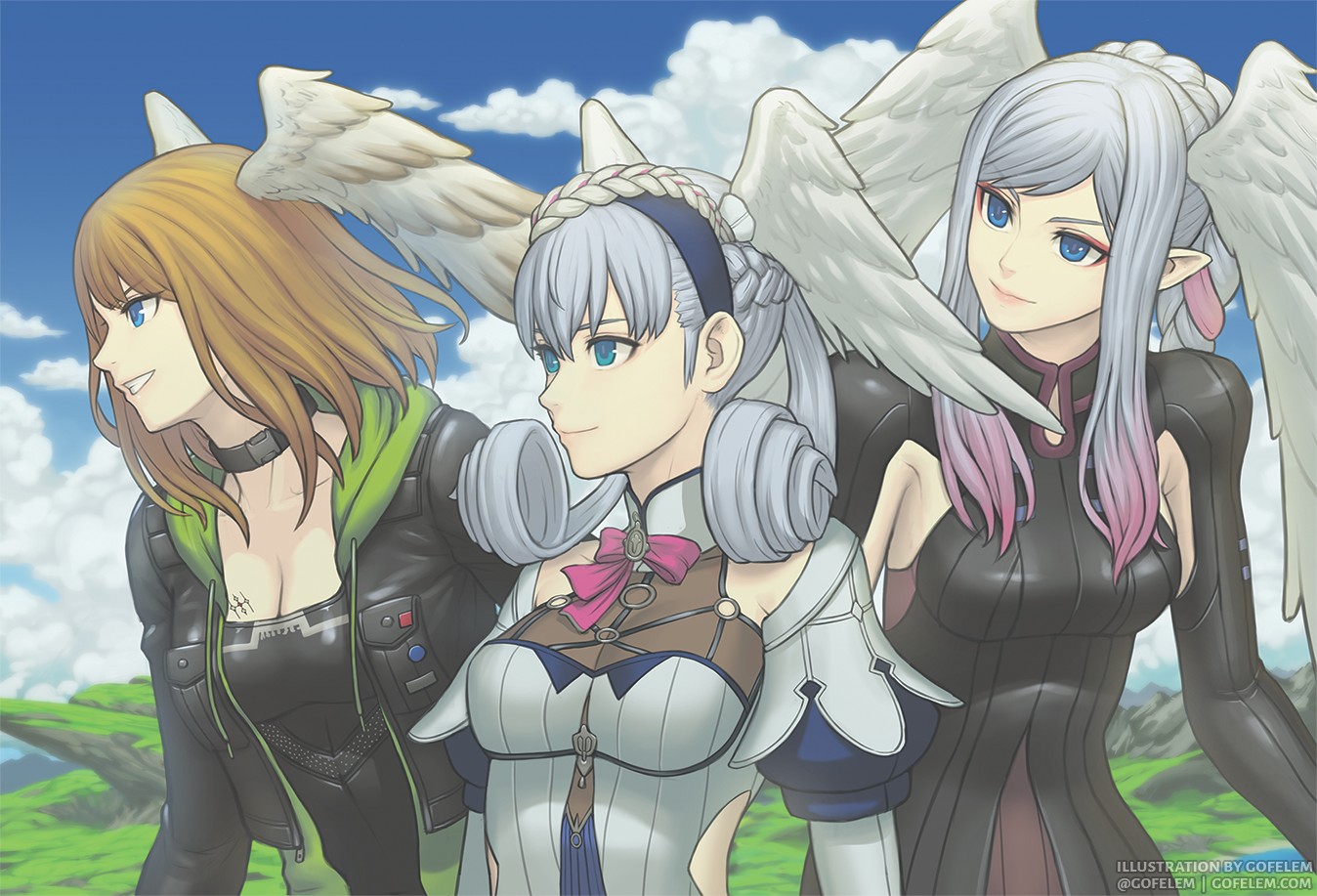 [2023] Eunie, Melia, & Tyrea - Xenoblade Chronicles
