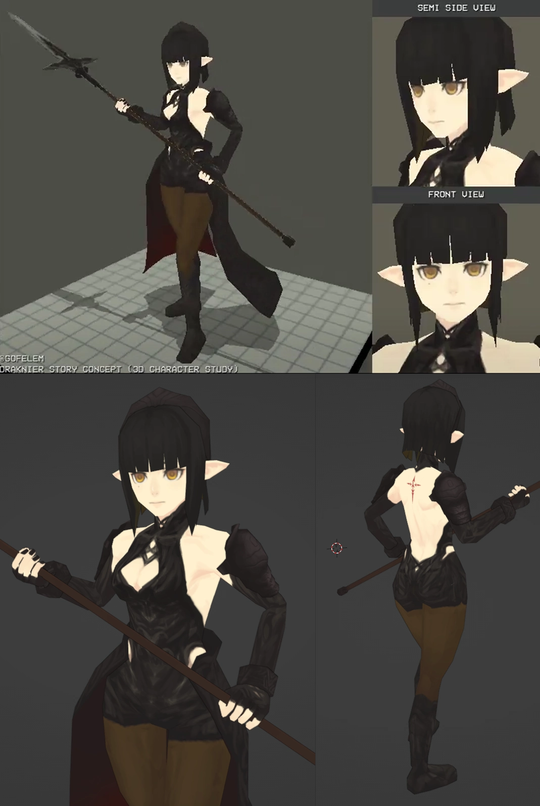 Draknier Story Concept 3D